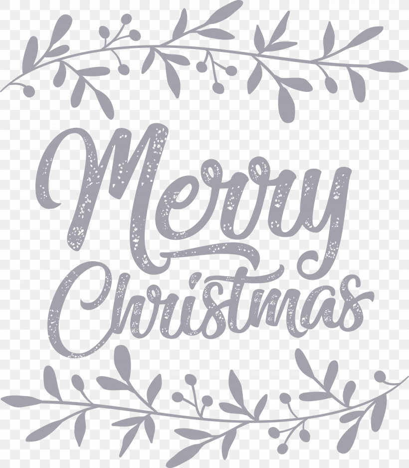 Merry Christmas, PNG, 2624x2999px, Merry Christmas, Biology, Black, Branching, Calligraphy Download Free