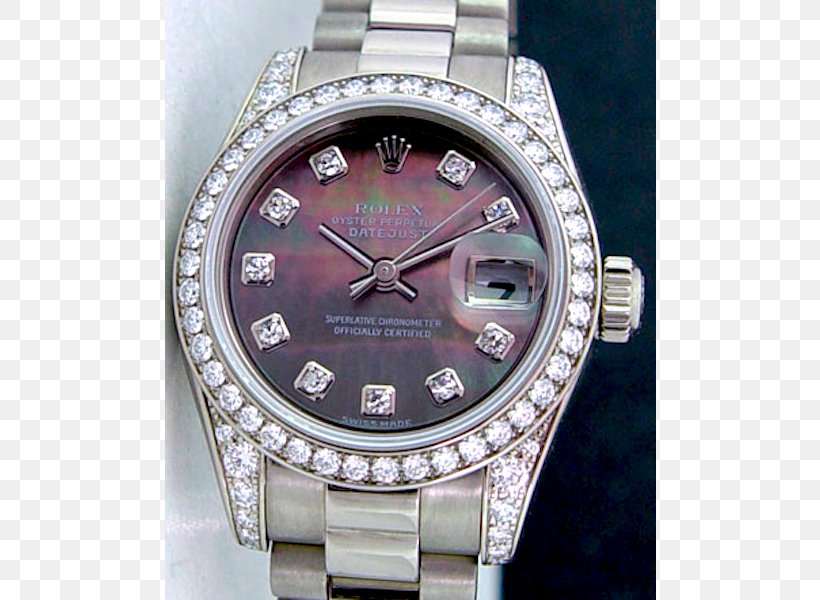 Rolex Lady-Datejust Watch Colored Gold, PNG, 600x600px, Rolex, Bling Bling, Blingbling, Bracelet, Brand Download Free