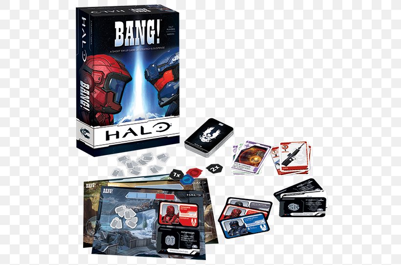 Bang! Halo 3 Card Game Board Game, PNG, 542x542px, Watercolor, Cartoon, Flower, Frame, Heart Download Free