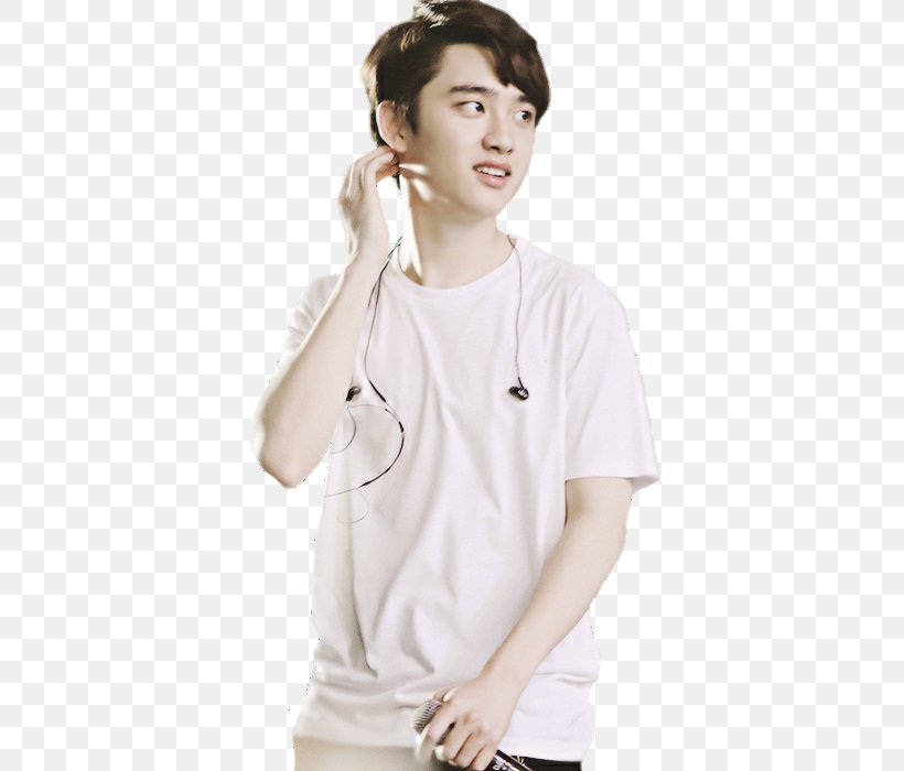 Do Kyung-soo T-shirt EXO-K K-pop, PNG, 388x700px, Watercolor, Cartoon, Flower, Frame, Heart Download Free