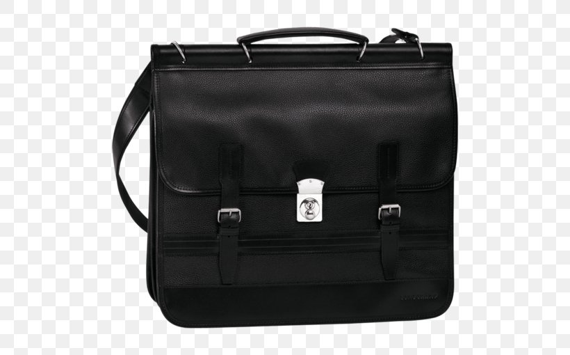 Briefcase Messenger Bags Handbag Leather Black, PNG, 510x510px, Briefcase, Bag, Baggage, Black, Black M Download Free
