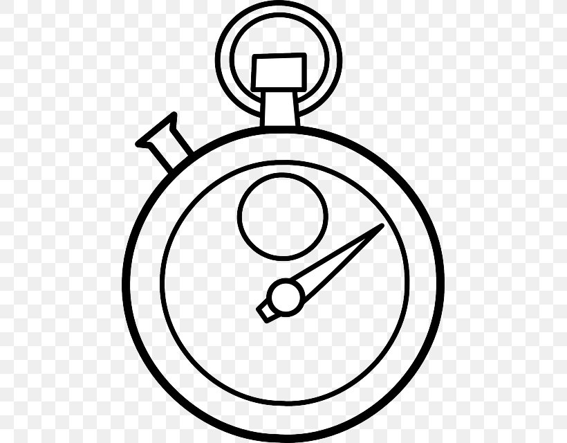 Clip Art Chronometer Watch Chronograph Stopwatch Vector Graphics, PNG, 467x640px, Chronometer Watch, Area, Black And White, Chronograph, Clock Download Free