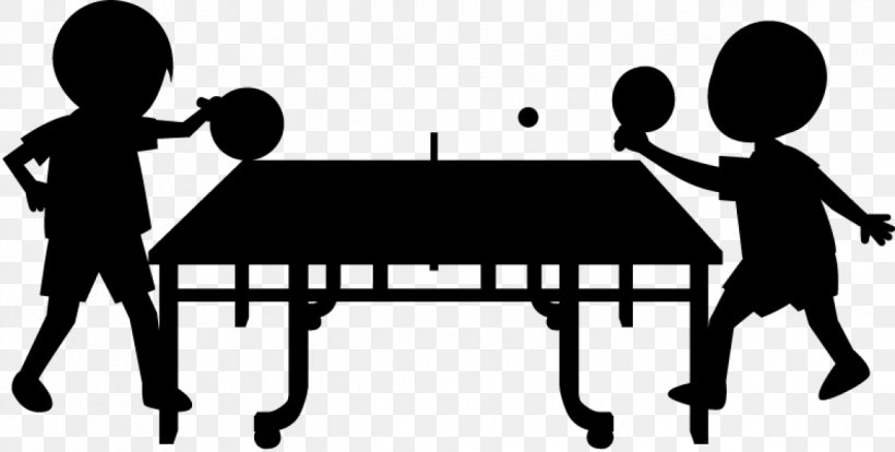 Clip Art Ping Pong Table Ball Tennis, PNG, 1267x640px, Ping Pong, Ball, Black White M, Conversation, Furniture Download Free