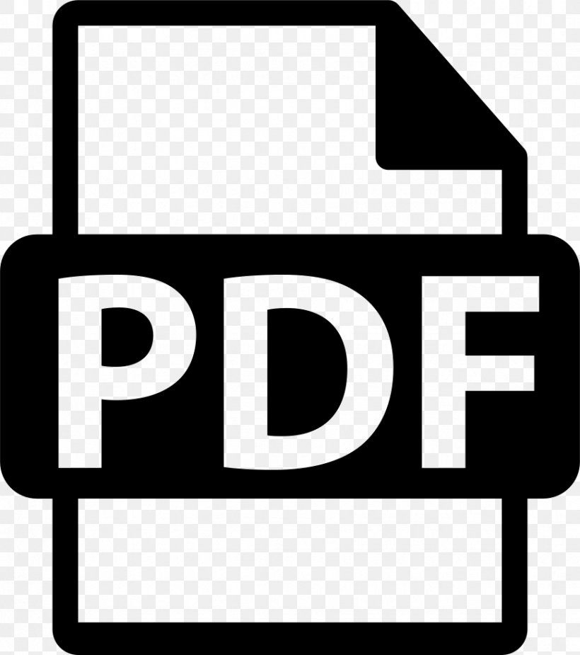 Portable Document Format Clip Art, PNG, 868x980px, Portable Document Format, Adobe Acrobat, Area, Black And White, Brand Download Free