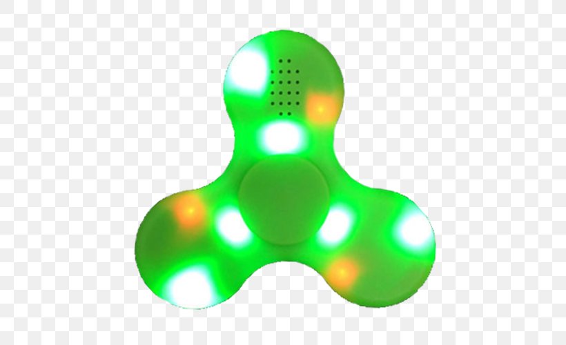 Fidget Spinner Fidgeting Light Toy Stress Ball, PNG, 500x500px, Fidget Spinner, Autism, Child, Fidgeting, Green Download Free