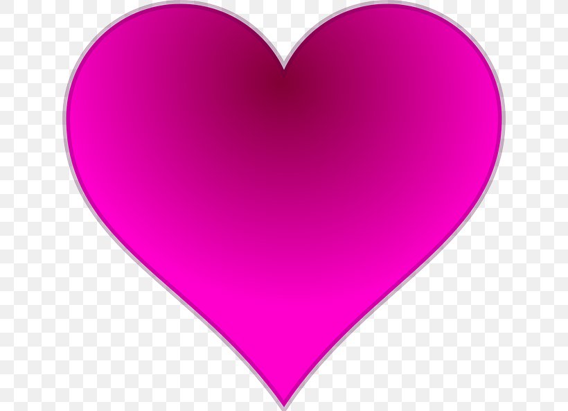 Heart Pink Clip Art, PNG, 640x593px, Heart, Color, Love, Magenta, Petal Download Free