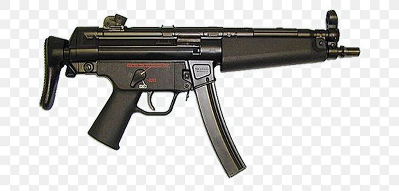 Heckler & Koch MP5 Submachine Gun Firearm Weapon, PNG, 710x393px, Watercolor, Cartoon, Flower, Frame, Heart Download Free