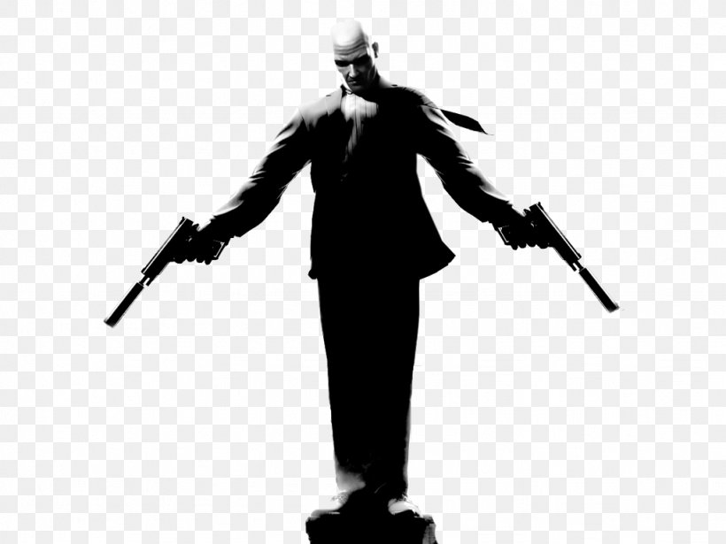 Hitman 2: Silent Assassin Hitman: Absolution PlayStation 3 Xbox 360, PNG, 1024x768px, Hitman, Black And White, Display Resolution, Gentleman, Hitman 2 Silent Assassin Download Free