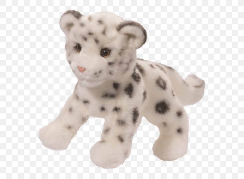 Snow Leopard Stuffed Animals & Cuddly Toys Plush, PNG, 600x600px, Watercolor, Cartoon, Flower, Frame, Heart Download Free