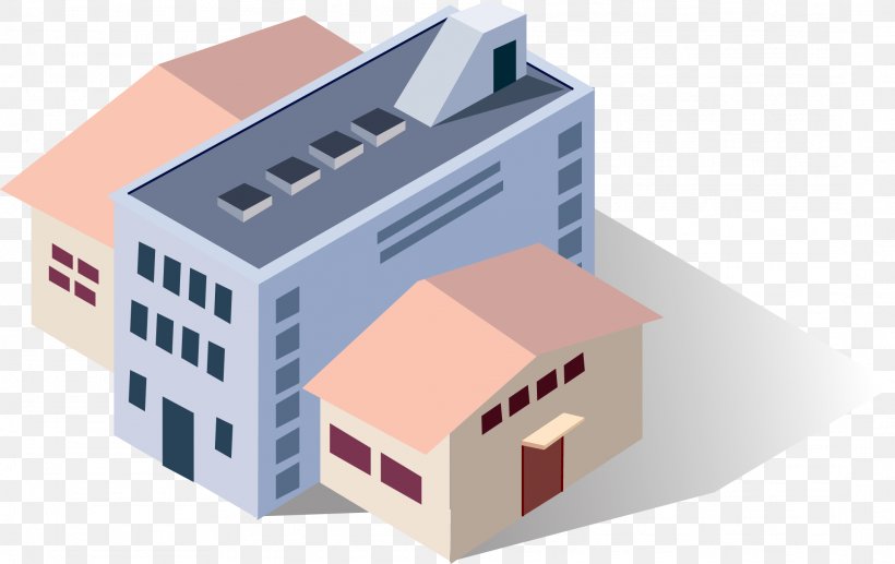 Icon Building Vector Building Euclidean Vector Adobe Illustrator Industry, PNG, 2177x1375px, 3d Computer Graphics, Icon Building, Building, Facade, Home Download Free
