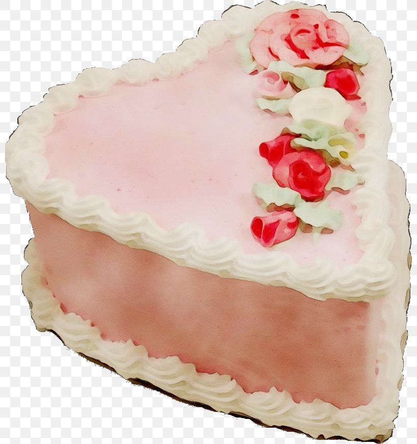 Pink Buttercream Torte Food Baked Goods, PNG, 800x872px, Watercolor, Baked Goods, Buttercream, Cake, Cream Download Free