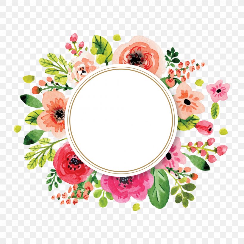 Flowers And Decorative Elements, PNG, 2000x2000px, Plan, Brand, Costume Jewelry, Cut Flowers, Dribbble Download Free