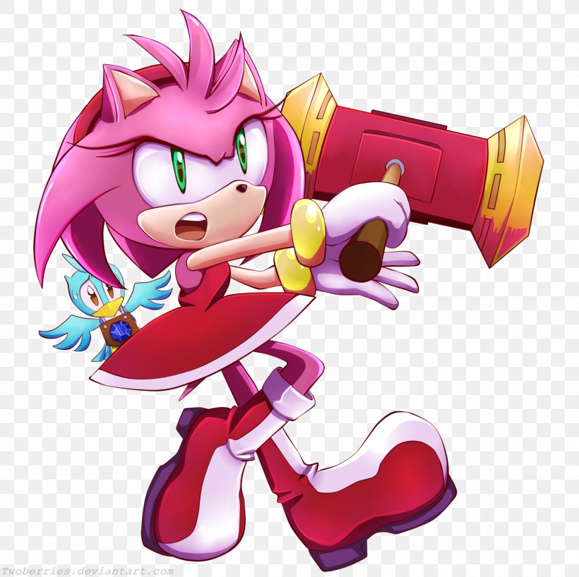 Amy Rose Illustration Digital Art Drawing, PNG, 1600x1598px, Watercolor, Cartoon, Flower, Frame, Heart Download Free