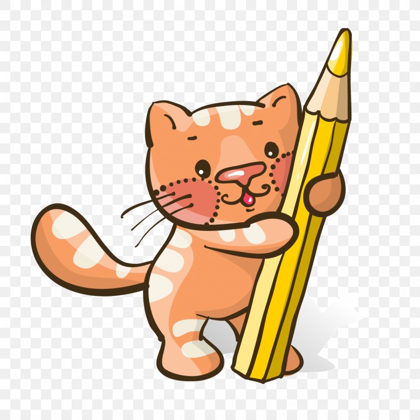 Cat Clip Art Kitten Drawing, PNG, 1280x1280px, Cat, Animation, Carnivoran, Cartoon, Cat Like Mammal Download Free