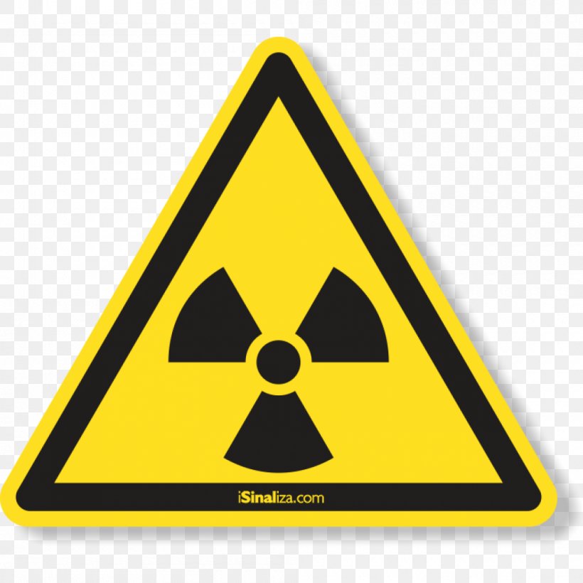 Ionizing Radiation Radioactive Decay Hazard Symbol, PNG, 1000x1000px, Radiation, Area, Hazard, Hazard Symbol, Ionizing Radiation Download Free