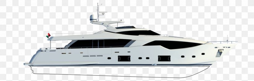 Luxury Yacht Ship Ferretti Group Custom Line, PNG, 1800x579px, Yacht, Boat, Custom Line, Ferretti Group, Flying Bridge Download Free