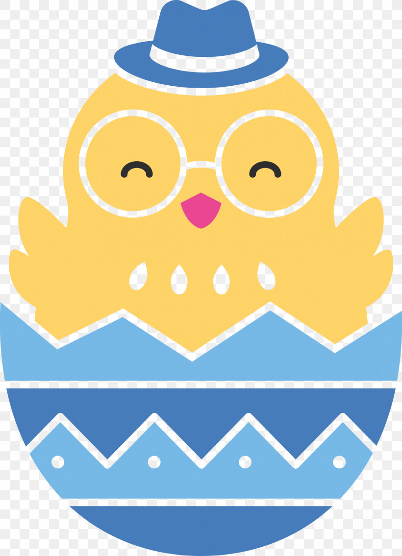 Chick In Eggshell Easter Day Adorable Chick, PNG, 2167x3000px, Chick In Eggshell, Adorable Chick, Easter Day, Owl, Smile Download Free