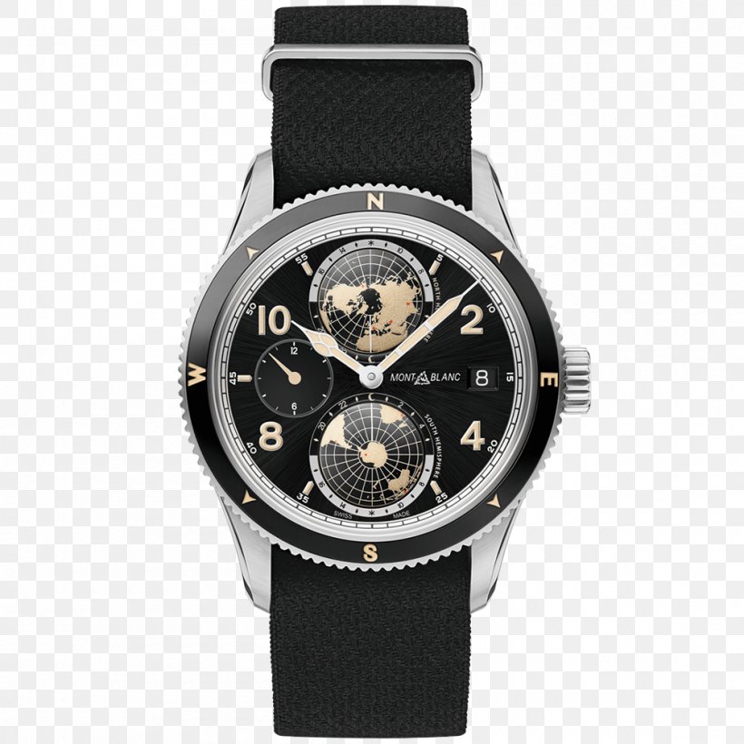 Montblanc Watch Villeret Chronograph Minerva SA, PNG, 1000x1000px, Montblanc, Brand, Cartier, Chronograph, Clock Download Free