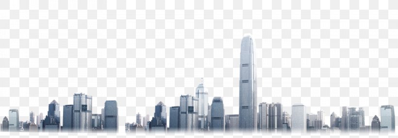 Skyscraper Building City Architecture, PNG, 984x343px, Skyscraper, Architecture, Black And White, Building, City Download Free