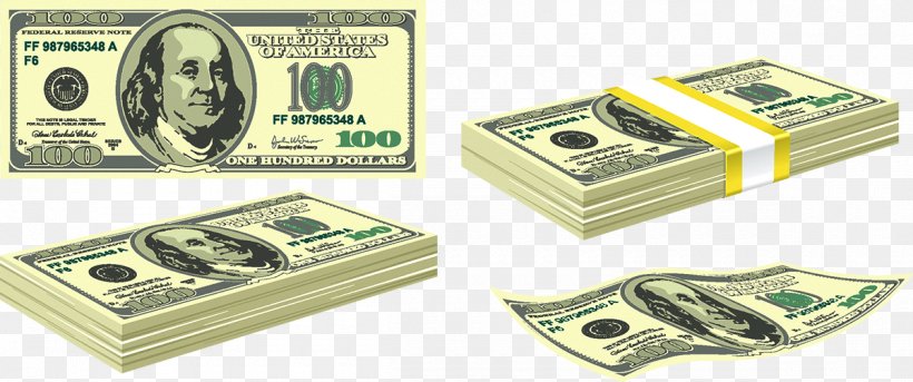 United States Dollar Banknote Clip Art, PNG, 1200x502px, United States Dollar, Banknote, Cash, Coin, Currency Download Free