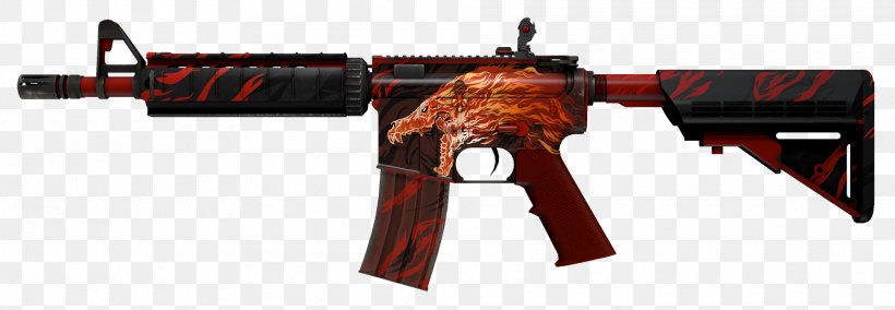 Counter-Strike: Global Offensive Counter-Strike 1.6 Counter-Strike: Source M4 Carbine M4A4, PNG, 1920x667px, Watercolor, Cartoon, Flower, Frame, Heart Download Free
