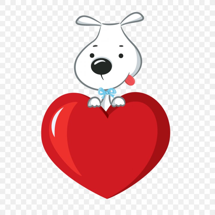 Dog Vector Graphics Illustration Image, PNG, 1000x1000px, Watercolor, Cartoon, Flower, Frame, Heart Download Free