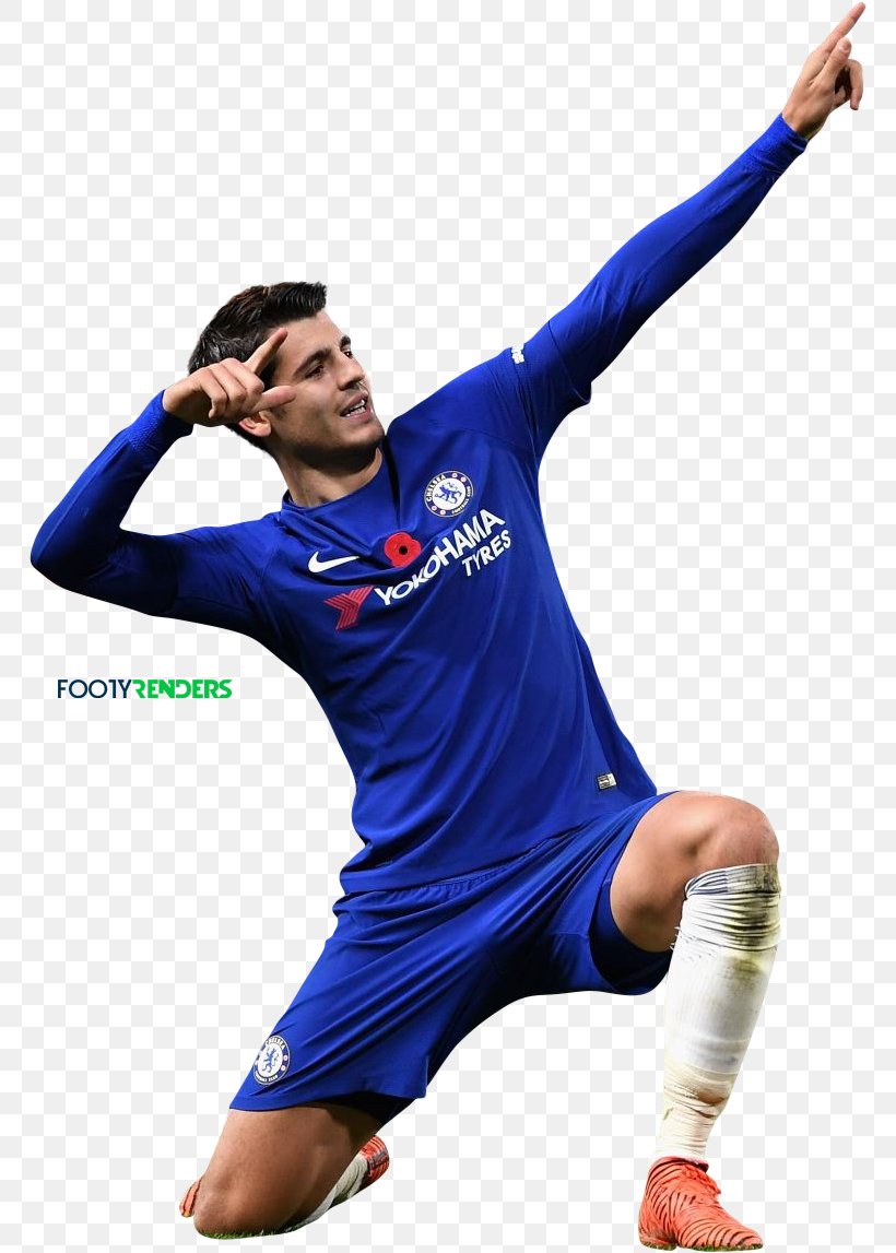 Álvaro Morata 2017–18 Premier League Chelsea F.C. Real Madrid C.F. Manchester United F.C., PNG, 768x1147px, Chelsea Fc, Ball, Blue, Football, Football Player Download Free