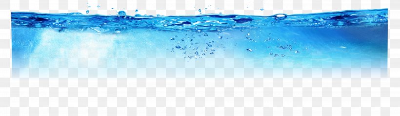 Blue Sky Water Font, PNG, 4048x1181px, Blue, Aqua, Azure, Ice, Sky Download Free