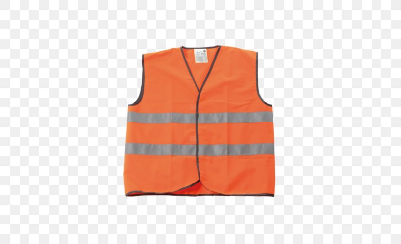 Gilets High-visibility Clothing Waistcoat Jacket, PNG, 500x500px, Gilets, Clothing, Clothing Sizes, Glove, Hard Hats Download Free