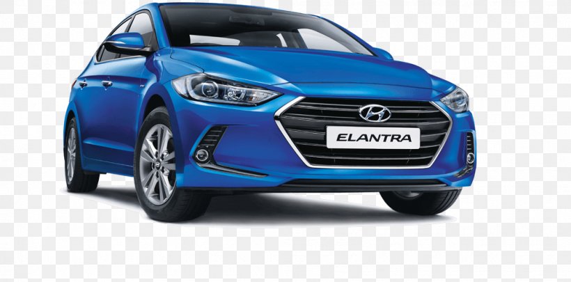 Hyundai Elantra Full-size Car Hyundai Motor Company, PNG, 1034x511px, Hyundai Elantra, Automotive Design, Automotive Exterior, Blue, Brand Download Free