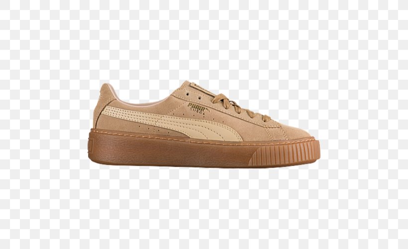 Sports Shoes Suede Puma Clothing, PNG, 500x500px, Sports Shoes, Beige, Brown, Clothing, Cross Training Shoe Download Free