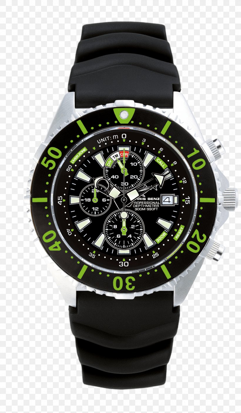 Chronograph Diving Watch Depth Gauge Mido, PNG, 875x1500px, Chronograph, Automatic Watch, Brand, Chris Benz, Chronometer Watch Download Free