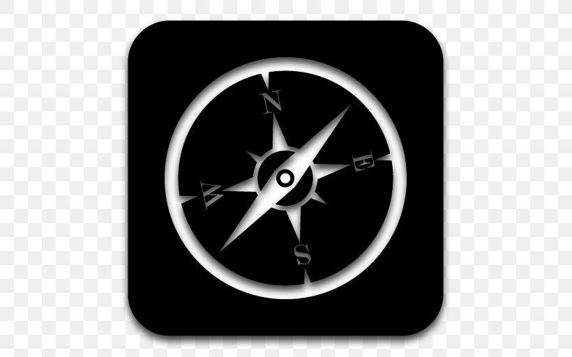 Safari, PNG, 512x512px, Safari, Android, Black And White, Button, Dropbox Download Free