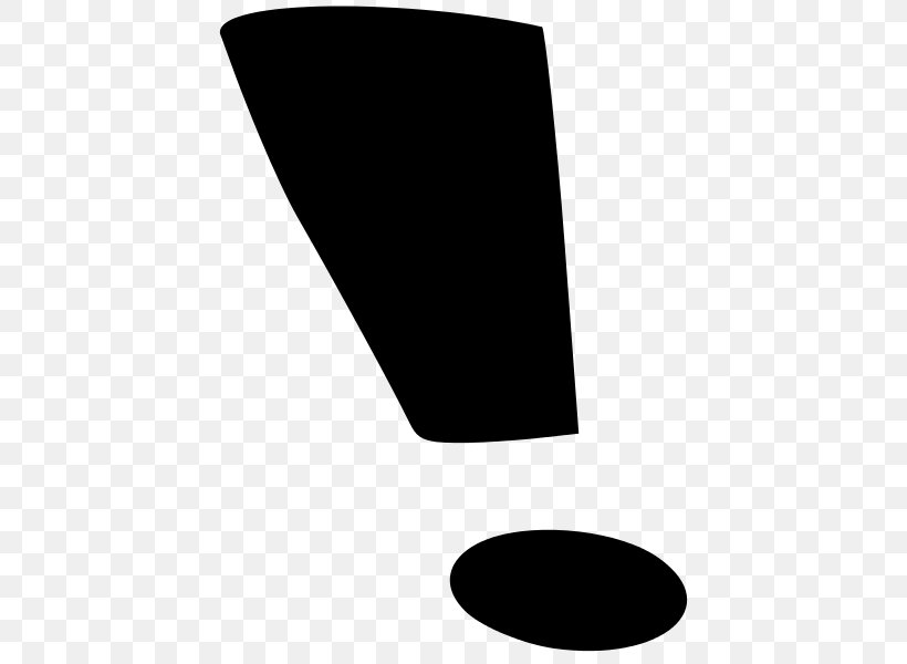 Exclamation Mark Interjection Wikimedia Commons Wikipedia Information, PNG, 600x600px, Exclamation Mark, Ampersand, Article, Black, Black And White Download Free