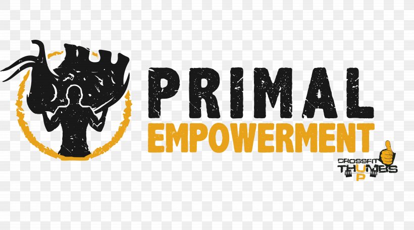 Logo Primal Empowerment Home Of CrossFit Thumbs Up Team Brand, PNG, 10000x5574px, Logo, Beach, Brand, Coach, Fitness Centre Download Free