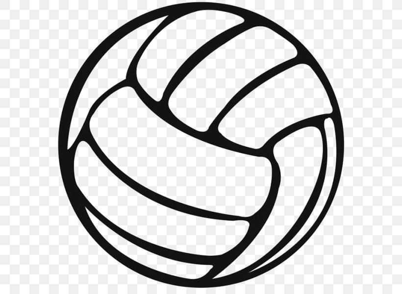 Modern Volleyball Sport Clip Art, PNG, 600x600px, Volleyball, Auto Part, Ball, Bicycle Wheel, Black And White Download Free