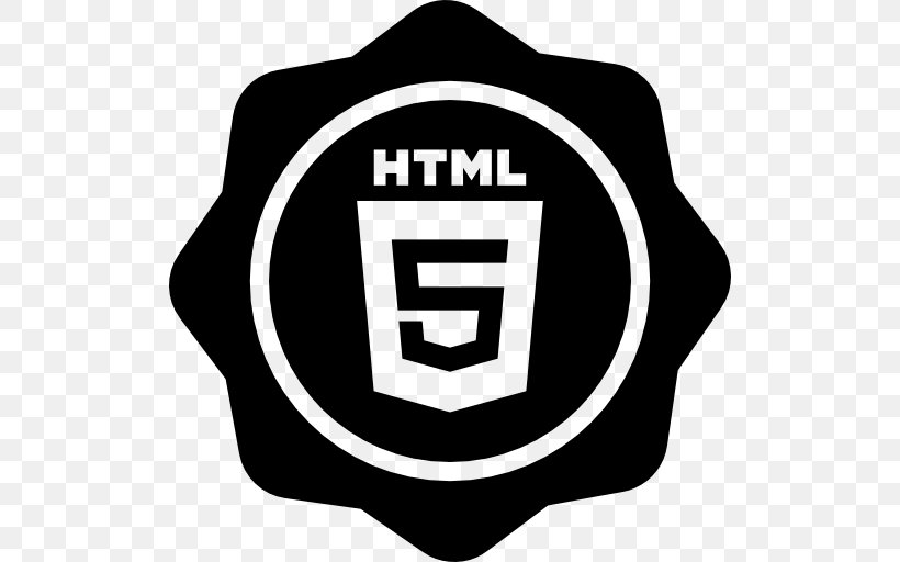 HTML Web Development Web Design Dynamic Web Page, PNG, 512x512px, Html, Black And White, Brand, Dynamic Web Page, Graphic Designer Download Free