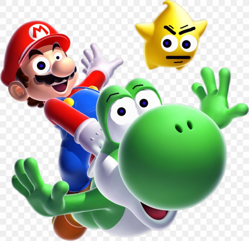 Mario & Yoshi Super Mario World 2: Yoshi's Island Super Mario Galaxy 2 Mario Bros., PNG, 908x880px, Mario Yoshi, Figurine, Finger, Hand, Mario Download Free