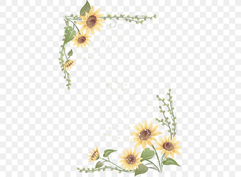 Paper Wedding Invitation Common Sunflower Clip Art, PNG, 421x600px, Paper, Common Sunflower, Daisy, Daisy Family, Decoupage Download Free