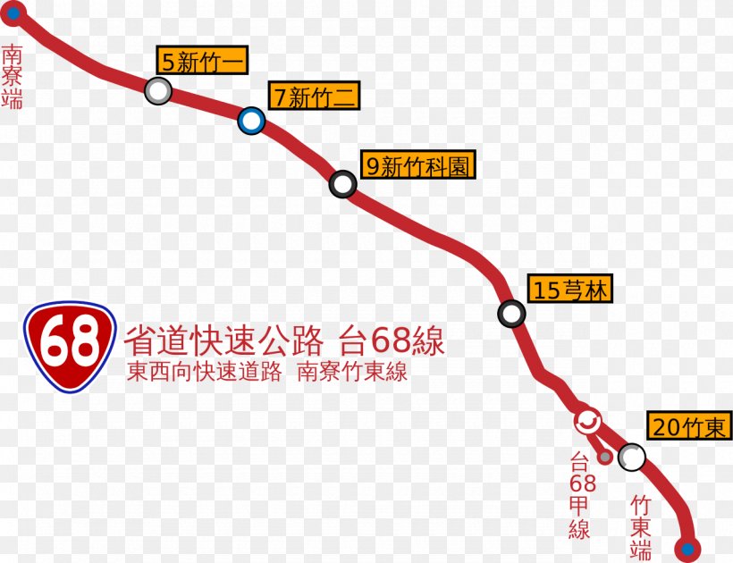Provincial Highway 68 Zhudong Provincial Highway 61 Hsinchu Provincial Highway 86, PNG, 1280x984px, Zhudong, Area, Brand, Diagram, Highway Download Free