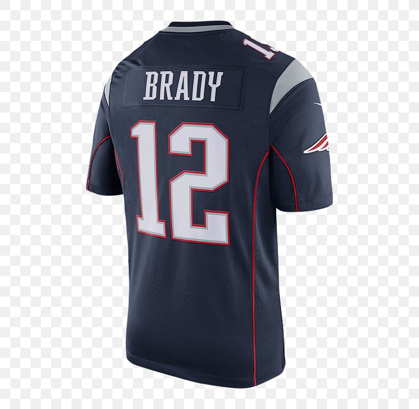 Sports Fan Jersey New England Patriots Tom Brady Nike NFL Men's T-shirt, PNG, 800x800px, Sports Fan Jersey, Active Shirt, Brand, Clothing, Football Equipment And Supplies Download Free