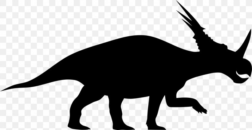 Triceratops Styracosaurus Clip Art, PNG, 1024x532px, Triceratops, Black And White, Dinosaur, Fauna, Fictional Character Download Free