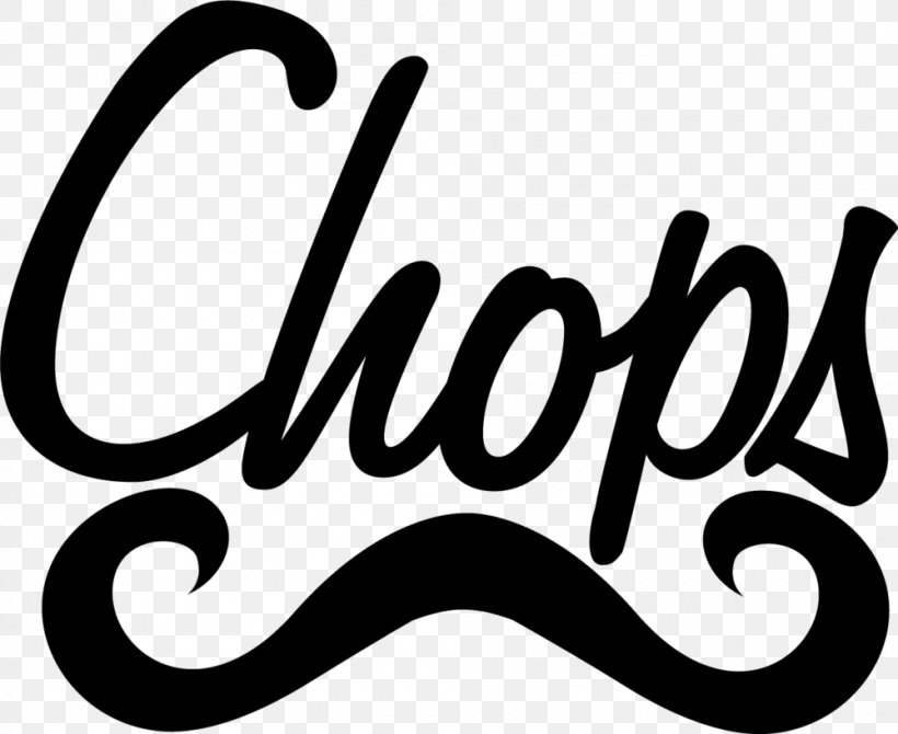 Chops Barbershop Shaving Hairstyle Brand, PNG, 1000x818px, Barber, Black And White, Brand, Calligraphy, Dessert Download Free