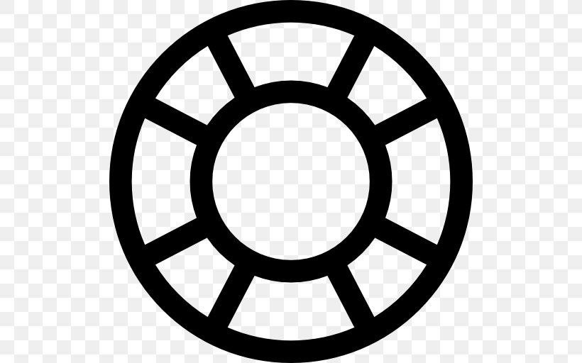 Lifebuoy Life Jackets Flat Design, PNG, 512x512px, Lifebuoy, Area, Auto Part, Bicycle Wheel, Black And White Download Free