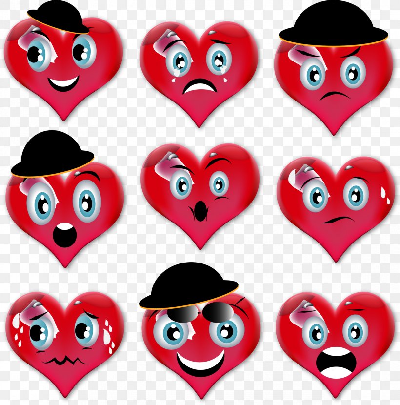 Emoticon Smiley Clip Art, PNG, 2341x2371px, Emoticon, Emotion, Heart, Laughter, Smile Download Free