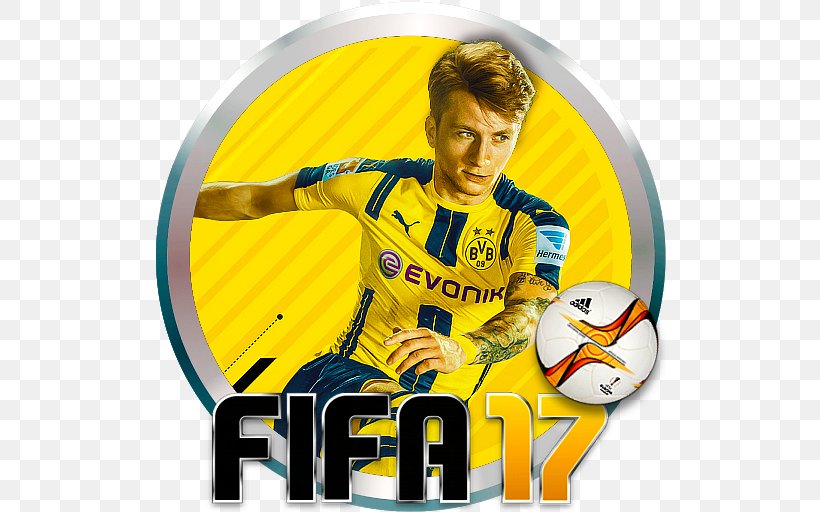 Marco Reus FIFA 17 FIFA Mobile FIFA 18 FIFA 16, PNG, 512x512px, 4k Resolution, 8k Resolution, Marco Reus, Ball, Brand Download Free