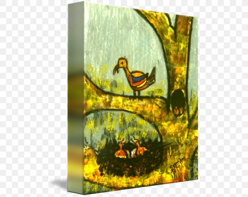 Duck Painting Picture Frames, PNG, 502x650px, Duck, Bird, Ducks Geese And Swans, Fauna, Organism Download Free