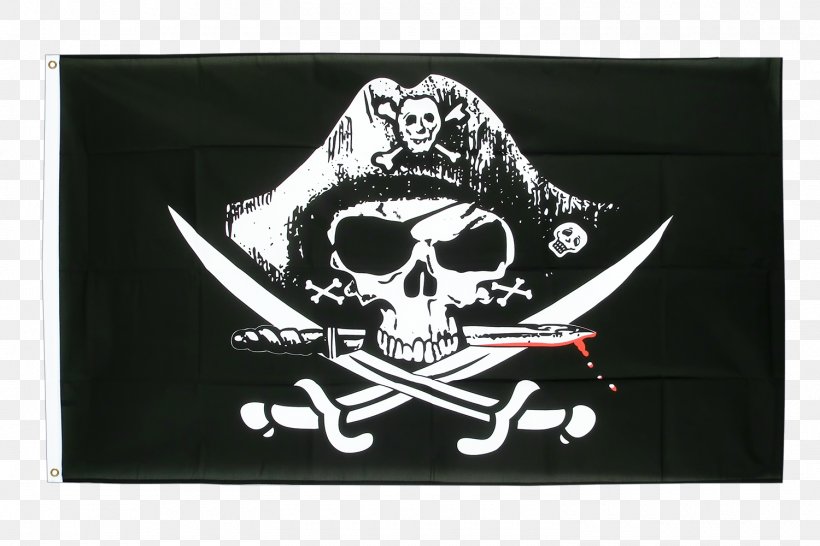 Jolly Roger Flag Edward Teach Piracy Skull And Crossbones, PNG, 1500x1000px, Jolly Roger, Black, Blackbeard, Brand, Brethren Of The Coast Download Free