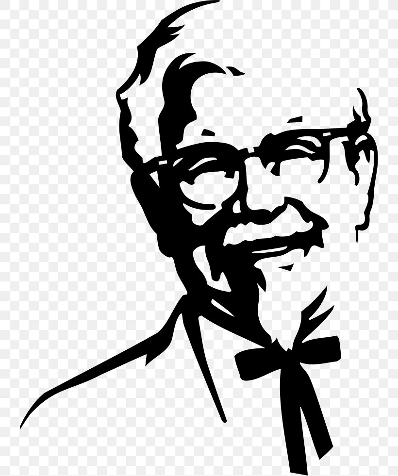 KFC Fried Chicken Fast Food French Fries Chicken Meat, PNG, 738x981px, Kfc, Art, Artwork, Aw Restaurants, Black Download Free