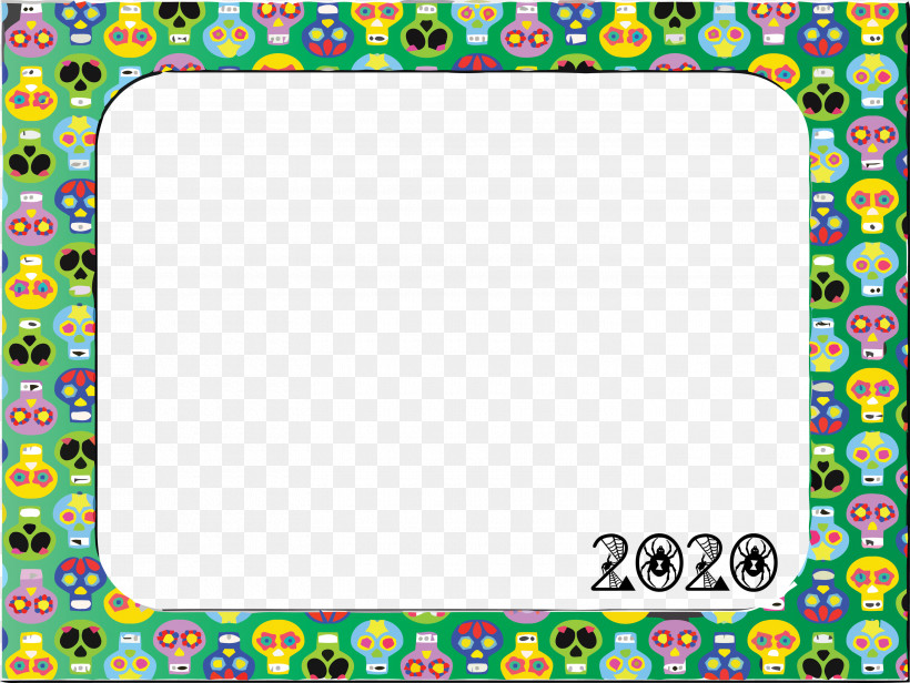 Happy Halloween, PNG, 3000x2256px, Happy Halloween, Area, Line, Meter, Picture Frame Download Free